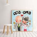 5D DIY Full Drill Diamond Painting Enjoying Couple Cross Stitch Embroidery