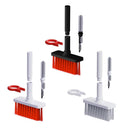 6 in 1 Cleaner Kit Phone Earbuds Keyboard Cleaning Brush with Key Puller (Black)