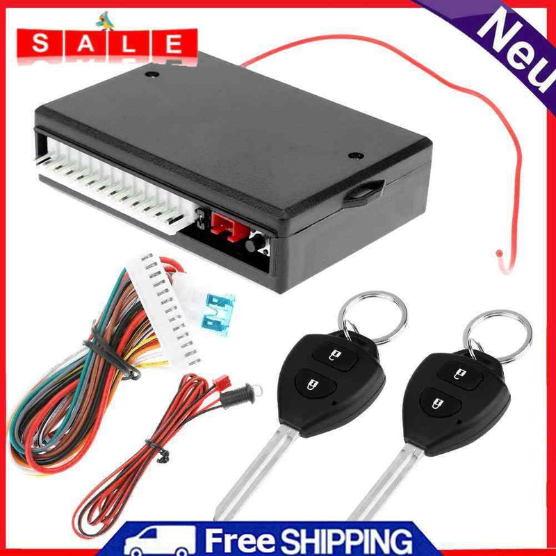 Starnearby Universal Car Car Remote Control Central Kit Vehicle Door Lock Ver