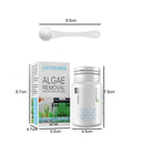 50g Aquarium Algae Repellent Agent Fish Tank Pond Moss Remover with Spoon