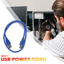 USB Type A to USB Type A Cable Male to Male for PCIe Riser BTC Mining 0.6m