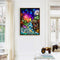 Girl Castle Oil Paint By Numbers Kits DIY Handpainted on Canvas Wall Art