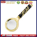 Handheld Magnifying Glass Optical Lens Jewelry Appraisal Reading Magnifier Lo