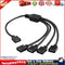 Female to Female 3528/5050 RGB LED Strip Light Connector Cable (1 to 4) Newly