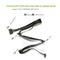 SATA 1 to 5 SATA 15Pin Hard Disk Power Supply Splitter Cable for PC Sever 76cm