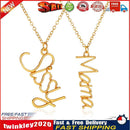 Alloy Clavicle Chain Letter Sissy Mama Pendant Party Jewelry for Women Newly