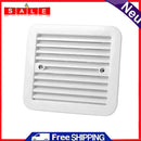 RV Fridge Vent with Fan Silent Trailer Caravan Side Air Ventilation Exhausted Fan