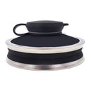 Sports 500mL Collapsible Soft Kettle Outdoor Silicone Water Bottle (Black) Newly