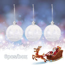 Tree Decoration Gifts Ball Bauble Drop Pendant Xmas Hanging Plastic Snow Ball