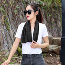 Cooling Towel Chilly Cool Towel Microfiber Towels for Outdoor (Black) Newly