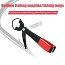 Steel Fishing Quick Knot Scissors Line Cutter Clippers Nippers (Black)