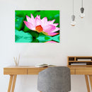 DIY Digital Painting By Numbers Lotus Frameless Canvas Picture Home Decoration