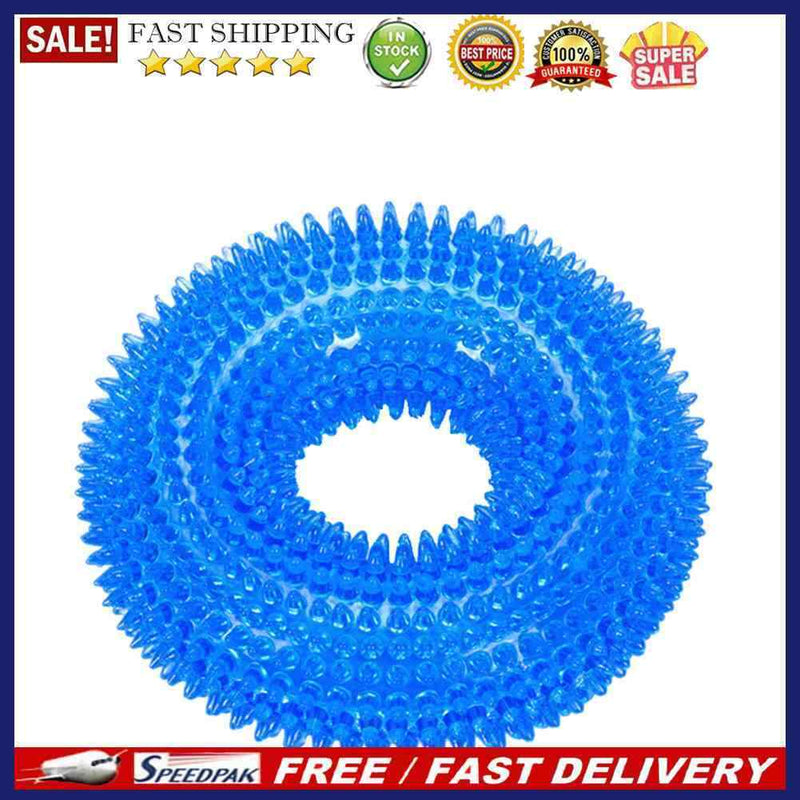 Molar Durable Sound Interactive Circle Ring Ball Golden Retriever Dogs Chew T