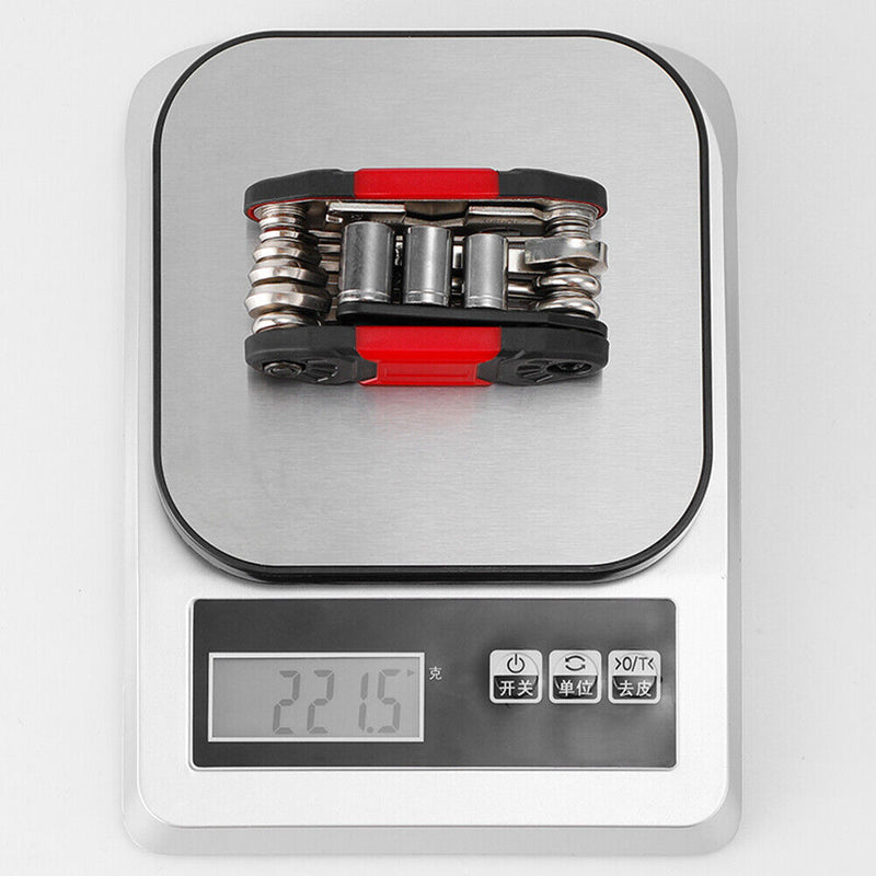 16 in 1 Bike Socket Wrench Folding Multipurpose Screwdriver Bicycle Repair Tools