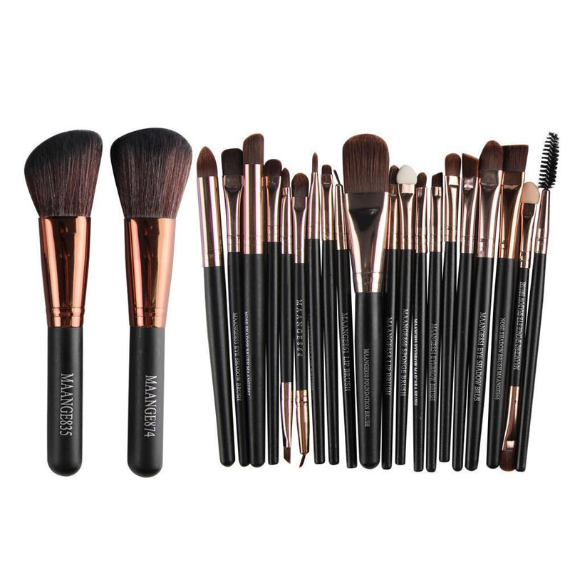 22pcs Beauty Makeup Brushes Set Professional Cosmetic Foundation Powder Brush