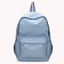 Fashion Women Large Capacity Handbags Preppy Style School Solid Color Backpack