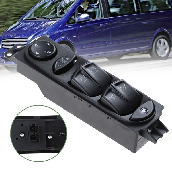W639 For Benz A6395451313 Auto Master Window Switch Electric Power Driver Side