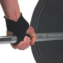 2pcs Gym Lifting Straps Anti-slip Wraps for Powerlifting Training (Black) Newly