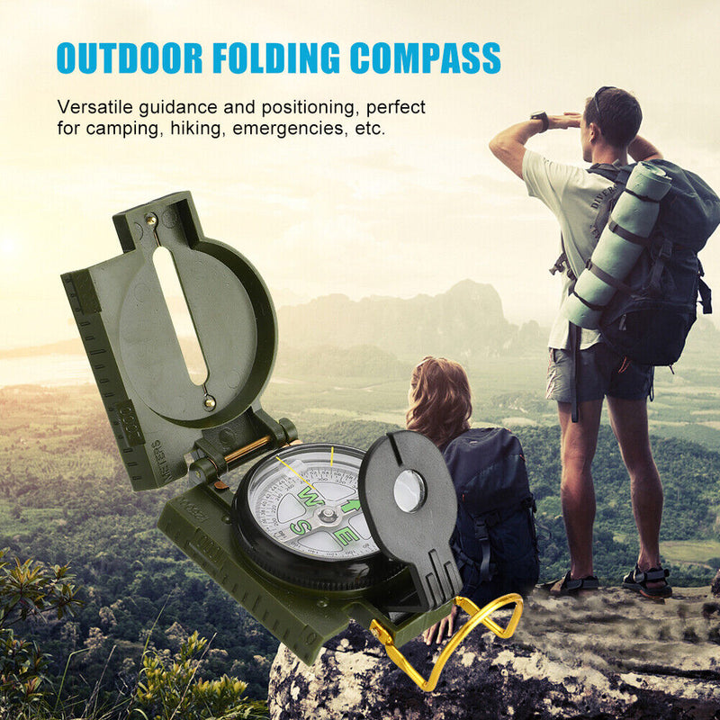 Portable Compass Camp Hiking Survival Navigation Compass for Outdoor Activities