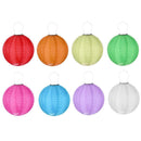 Waterproof LED Solar Cloth Chinese Lantern Festival Hanging Lamp (Purple)