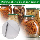 Multi Function Quick Can Opener Any Size Type Lid Grip Jar Opens Under Cabinet