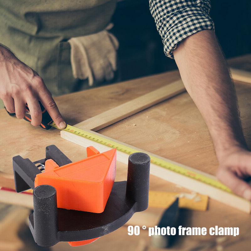 90 Degree Right Angle Clamp Fixing Clips Picture Frame Woodworking Corner Clamp