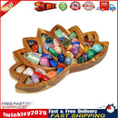 Crystal Display Holder Lotus Shaped Healing Stones Tray Desktop Organizers Newly