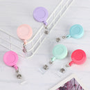 Retractable Anti-Lost Clip Nurse ID Name Card Lanyards Key Ring Badge Holder