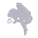 Punch Stencils DIY Baby Angel Cutting This Card Diary Scrapbooking