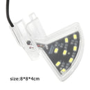 Powlance Mini LED Light for Aquariums, Waterproof, Clip