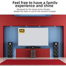 Portable 16 9 Metal Projector Screen 4K HD Anti Light Curtain (72 inch) Newly