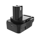 Li-ion Battery Adapter DM18RLFor Dewalt For Milwaukee 18V-20V To For RYOBI 18V