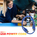 USB Type A to USB Type A Cable Male to Male for PCIe Riser BTC Mining 0.6m