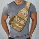 Water Bottle Chest Sling Molle Backpack Men Outdoor Hiking Camping Shoulder Bags
