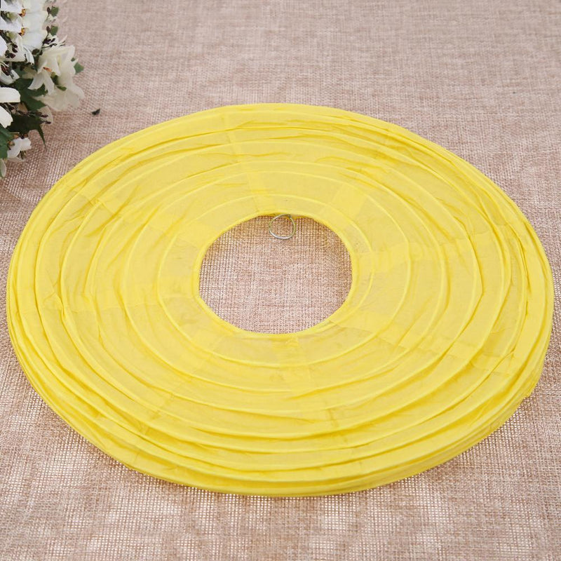 4"" Round Chinese Paper Lantern Birthday Wedding Decor Crafts DIY Paper Lamp