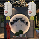 Japanese Lantern with Tassel Waterproof Festival Hanging Light Decor (C) Newly