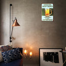 Retro Bubbling Beer Metal Plate Painting for Bar Pub Tin Plaques Wall Sign