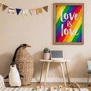 5D DIY Diamond Painting Full Round Drill Six-color rainbow Picture of Rhine