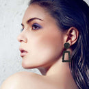 EnShiShiFangKongJiuShangMaoYouXianGongSi Fashion Women Exfoliating Trapezoid Ears