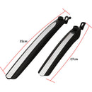 2pcs Mountain Bike Mudguard Wings Front Rear Bicycle Fenders Cycling Equipm