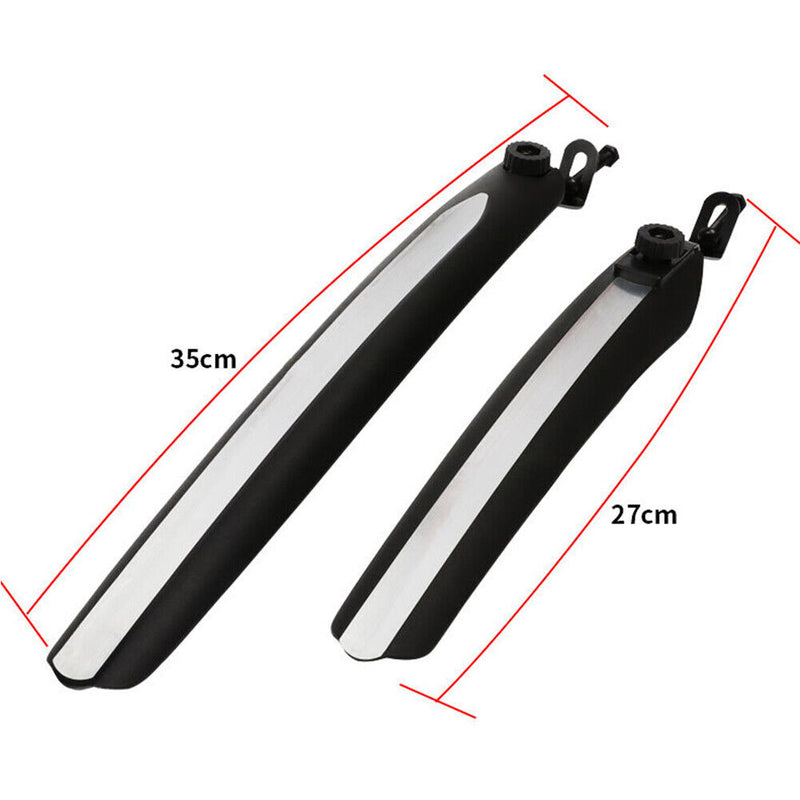 2pcs Mountain Bike Mudguard Wings Front Rear Bicycle Fenders Cycling Equipm