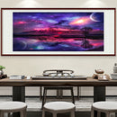 Full Round Drill Diamond Painting Scenery Art Rhinestone Drawing Picture De
