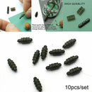 Line Holder Trough Fishing Feeder Fishing Rigs Connector Bead Terminal Bead