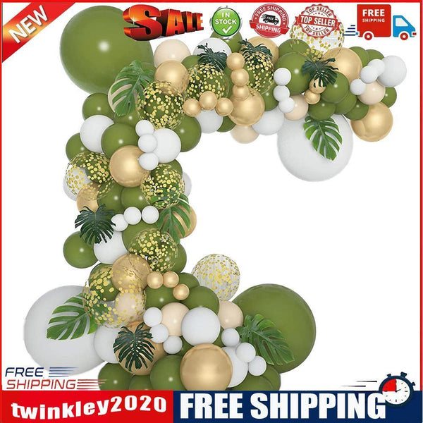 119pcs Balloon Leaves Garland Kit Wedding Birthday Party Baby Shower Decor