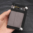 #A Outdoor Molle Wallet Canvas Purse for Outdoor Camping Hiking EDC Tool Supply