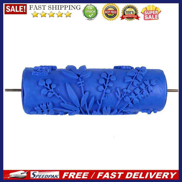 Home Office Shop Wall Creative Decoration Paint Tool Wall Embossing Roller Brush