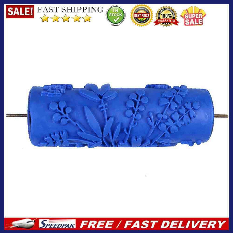 Home Office Shop Wall Creative Decoration Paint Tool Wall Embossing Roller Brush