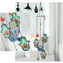 Wind Chimes Rainbow Maker Printed Metal Balcony Printed Windchimes Decorations