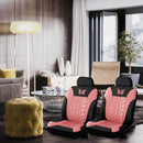 Butterfly Pattern Car Seat Cover Set Non Brief Front Bucket Seat Cover Protector