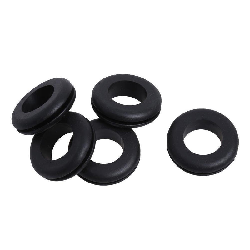 180pcs Rubber Grommet 8 Popular Sizes Grommet Gasket for Protects Wire